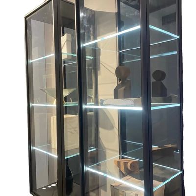 Μοναδικό γυάλινο ράφι LED φωτισμού οθόνης με ζεστό λευκό σκούραση και 3500K θερμοκρασία χρώματος