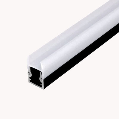 Σύγχρονο 6-8 mm γυάλινο ράφι Accent Lighting Warm White 3500K PMMA Αλουμίνιο Touch On/Off Switch Μονό ράφι