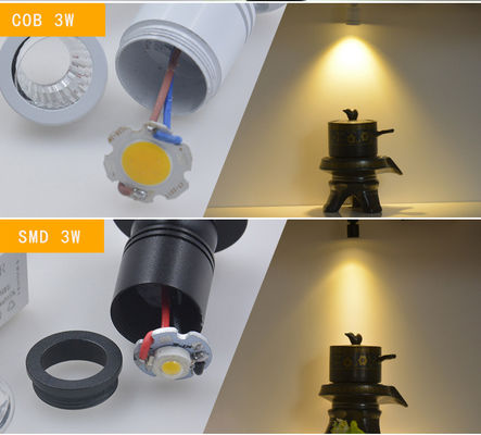 90lm/w 3W Ρυθμίσιμο COB LED φωτιστικό