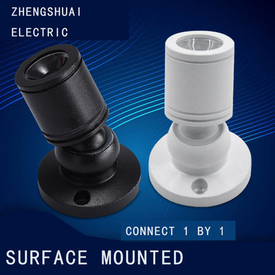 ZS-1001 μοντέρνο αλουμίνιο 3W IP44 LED Mini Spot Light με 3000K/4000K/6000K 80CRI