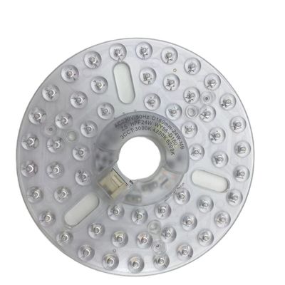 6.3&quot; Dia160mm Στρογγυλό PCB 24w LED αντικατάσταση ανεμιστήρα οροφής b LED αντικατάσταση φωτός Μονάδα για το φως ανεμιστήρα οροφής