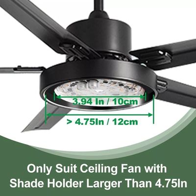 120V 15W Driverless Dia 100mm Led Light Για Led Φαν Φως Με ETL Πιστοποιητικό Οροφή Φαν Led Light αντικατάσταση