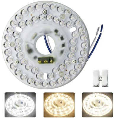 Διά125mm Round Pcb Board 4.9' LED Retrofit Light Kit 22W χρώμα 3000K/4500K/6000K CRI90 για το φως ανεμιστήρα οροφής