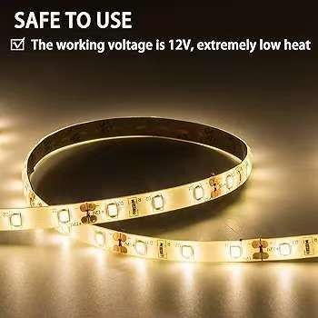 Ευέλικτα φώτα LED 600 μονάδες Φώτα LED Αδιάβροχα 12 Volt Φώτα LED Πακέτο Φώτων Πακέτο 16,4ft/5m για Χρονιμότητα Σπίτι Πάρτι εσωτερική εξωτερική διακόσμηση Αδιάβροχο λευκό 1 πακέτο