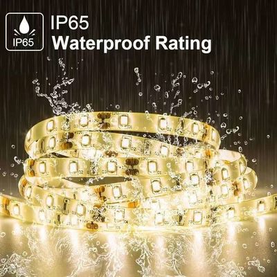 Ευέλικτα φώτα LED 600 μονάδες Φώτα LED Αδιάβροχα 12 Volt Φώτα LED Πακέτο Φώτων Πακέτο 16,4ft/5m για Χρονιμότητα Σπίτι Πάρτι εσωτερική εξωτερική διακόσμηση Αδιάβροχο λευκό 1 πακέτο