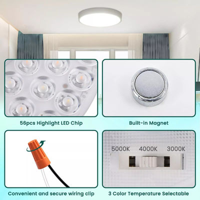 Dia100mm Round Pcb Board 12w 15w AC 110V 120V 230V 3.93' Retrofit Light Kit για το ταβάνι φως φθοράς φως οροφής ανεμιστήρα φως αντικατάσταση πίνακα PCB 15W 90 Dimmable