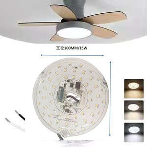15W 100MM LED Light Engine Για τραπεζαρία 120V οροφικό ανεμιστήρα οροφικό σύνολο Kit με μονάδες DOB LED οροφικό ανεμιστήρα φωτός αντικατάσταση