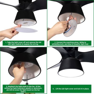 15W 100MM LED Light Engine Για τραπεζαρία 120V οροφικό ανεμιστήρα οροφικό σύνολο Kit με μονάδες DOB LED οροφικό ανεμιστήρα φωτός αντικατάσταση