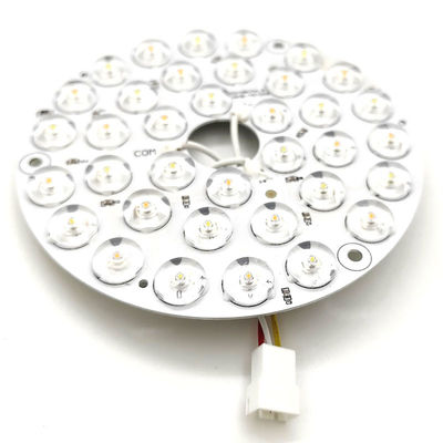 Υψηλό φως 230V 15W 110MM 36V 3CCT Εναλλακτικό μέρος Φανατήρας οροφής Πίνακας PCB Δρομολογητής Λιγότερες μονάδες LED Αποκάλυψη και ρύθμιση χρώματος