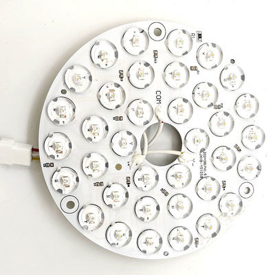 Υψηλό φως 230V 15W 110MM 36V 3CCT Εναλλακτικό μέρος Φανατήρας οροφής Πίνακας PCB Δρομολογητής Λιγότερες μονάδες LED Αποκάλυψη και ρύθμιση χρώματος