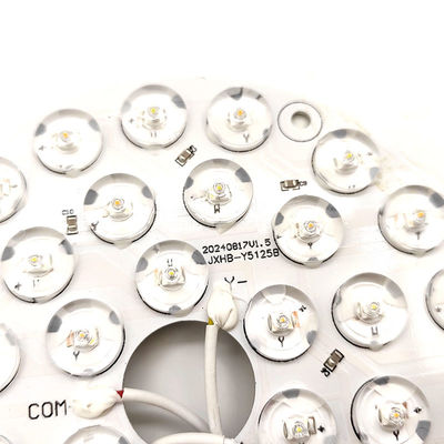 Υψηλό φως 230V 15W 110MM 36V 3CCT Εναλλακτικό μέρος Φανατήρας οροφής Πίνακας PCB Δρομολογητής Λιγότερες μονάδες LED Αποκάλυψη και ρύθμιση χρώματος