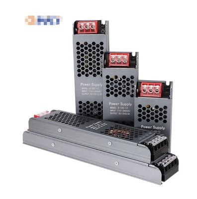 Υπερ λεπτή και λεπτή τροφοδοσία 12V/24V 60W 100W 150W LED Driver Switching Power Supply για Led Strip Light Tin Box