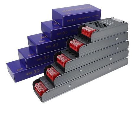 Υπερ λεπτή και λεπτή τροφοδοσία 12V/24V 60W 100W 150W LED Driver Switching Power Supply για Led Strip Light Tin Box