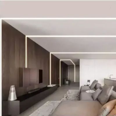 Προφίλ αλουμινίου ανωτισμού για λωρίδες Led Plaster-In Led Aluminium Channel