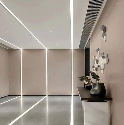 Προφίλ αλουμινίου ανωτισμού για λωρίδες Led Plaster-In Led Aluminium Channel