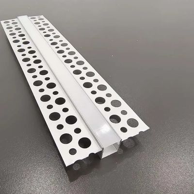 Προφίλ αλουμινίου ανωτισμού για λωρίδες Led Plaster-In Led Aluminium Channel