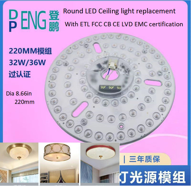 8.66" 220mm διακόπτης LED ανάφλεξης 120v Αλουμίνιο με πιστοποιητικό FCC,ETL,CB,CE,LVD,EMC