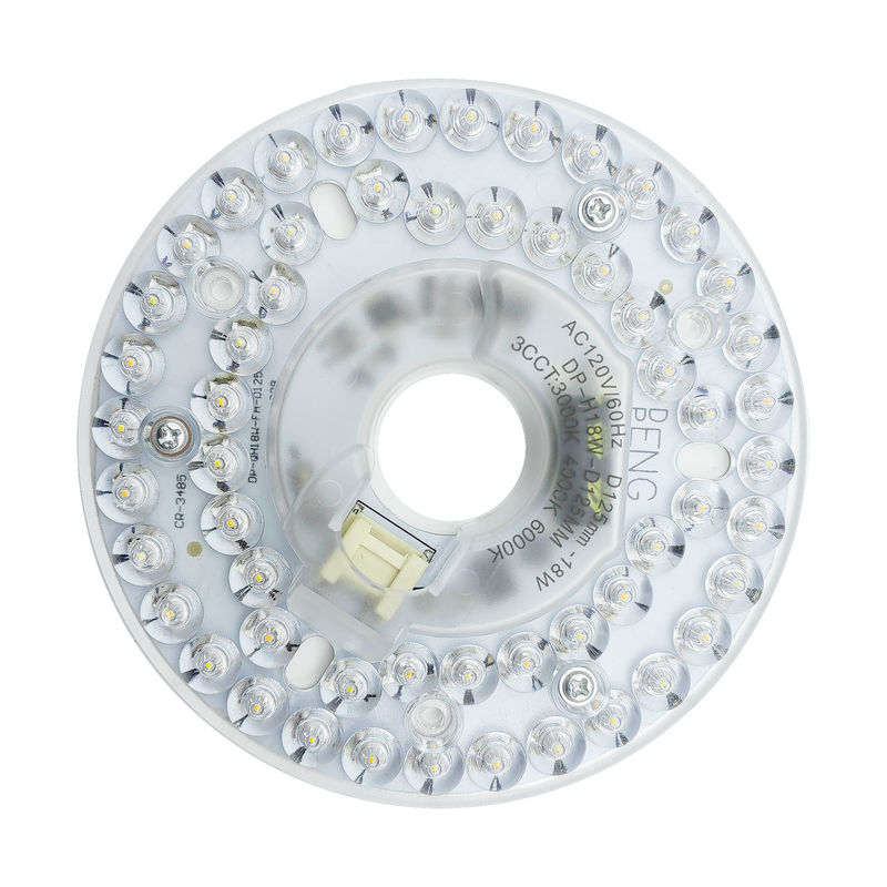 125mm 22W 4.92&quot; Driverless Dia125mm ETL FCC Εγκρίθηκε LED οροφικό φαν φως αντικατάσταση οροφικού φαν led φωτιστικό κιτ