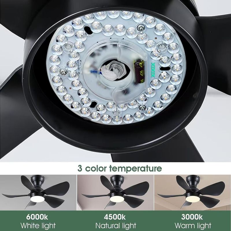 Διά125mm Round Pcb Board 4.9' LED Retrofit Light Kit 22W χρώμα 3000K/4500K/6000K CRI90 για το φως ανεμιστήρα οροφής