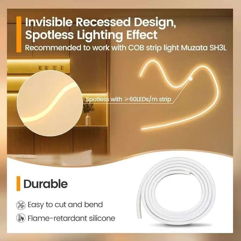 DIY Διακόσμηση RGB Neon Strip Light Tubes Custom 12v 24v SFελαστικός Neon Strip Light για διακοπές Σιλικόνη IP67 Αδιάβροχο εξωτερικό Neon Light