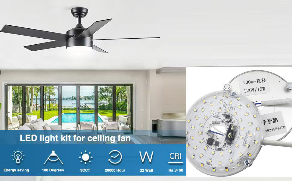 Dia100mm Round Pcb Board 12w 15w AC 110V 120V 230V 3.93' Retrofit Light Kit για το ταβάνι φως φθοράς φως οροφής ανεμιστήρα φως αντικατάσταση πίνακα PCB 15W 90 Dimmable