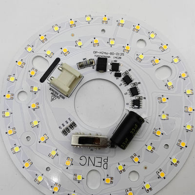 Διά125mm 4.9inch 24W LED Φαν φως οροφής Kit Retrofit Οροφή Φως Αντικατάσταση Kit 5CCT 3000K 3500K 4000K 5000K 6000K Ρυθμίσιμο 12W 18W 24W Switch, 2800LM 120V ETL 2 4 Watt