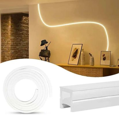 Εξωτερική Ανερόπλεα 12/24V Σιλικόνη LED Light Strip Για οικιακή διακόσμηση Neon LED Strip Lights White 16.4ft/5m Neon Light Strip 12V Σιλικόνη Ανερόπλεα Ευέλικτο LED Neon Rope Lights Για υπνοδωμάτιο Φεστιβάλ