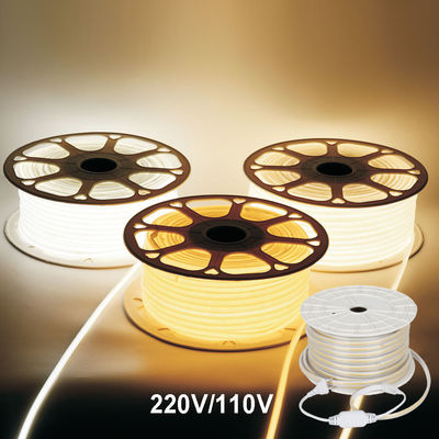 Υψηλή τάση 110V 220V Ενδοσωματικές εξωτερικές αδιάβροχες IP65 LED Cob Strip Lights για εμπορικά κέντρα Οικιακή διακόσμηση